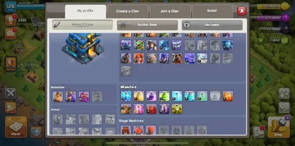 COC169 Maxed Heroes TH12 | Level 57 Queen, 52 King, 26 Warden, BH7, 5 Builders 